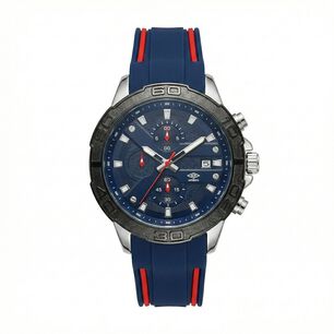 Reloj An&aacute;logo Hombre Umbro Plus Azul/rojo Umbp-1500-106