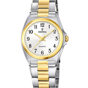 Reloj F20556/1 Festina Blanco Mujer Acero Clasico