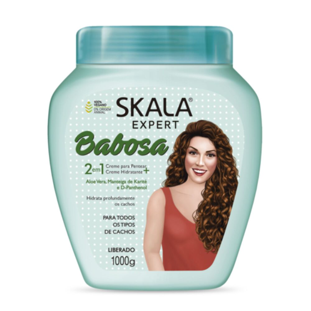 Mascara De Hidratacion Profunda Para Rulos Skala Babosa Aloe Vera 1kg image number 0.0