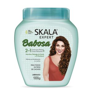 Mascara De Hidratacion Profunda Para Rulos Skala Babosa Aloe Vera 1kg