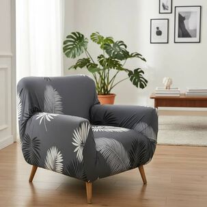 Funda De Sof&aacute; Estampada De 1 Cuerpo