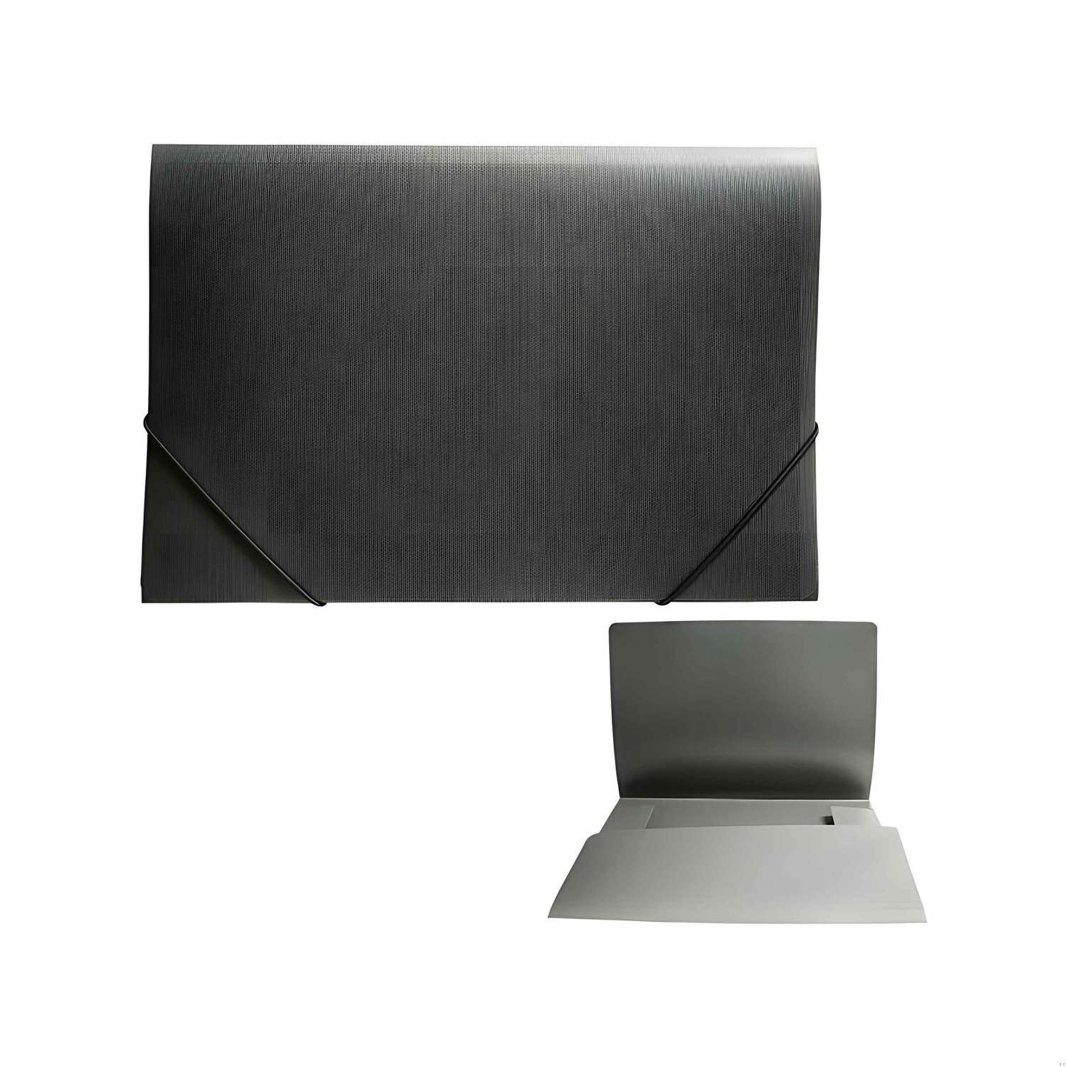 Carpeta Cartera Con El&aacute;stico Negro - Datazone image number 0.0