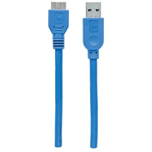 Cable De Datos Usb 3.0 Manhattan 354318 High Speed