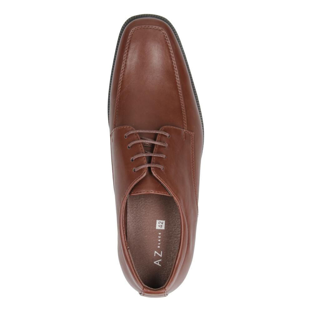 Zapato De Vestir Hombre Az Black Brown image number 4.0