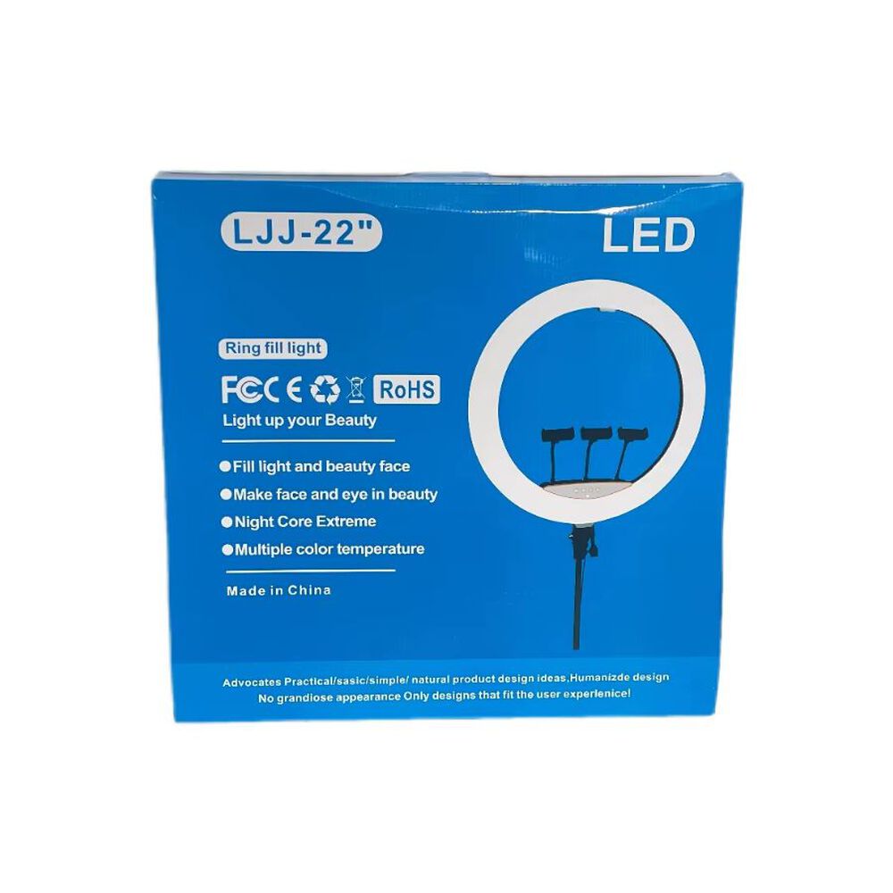 Aro De Luz Led Profesional Tripode Control Remoto 22 Pulgadas image number 1.0