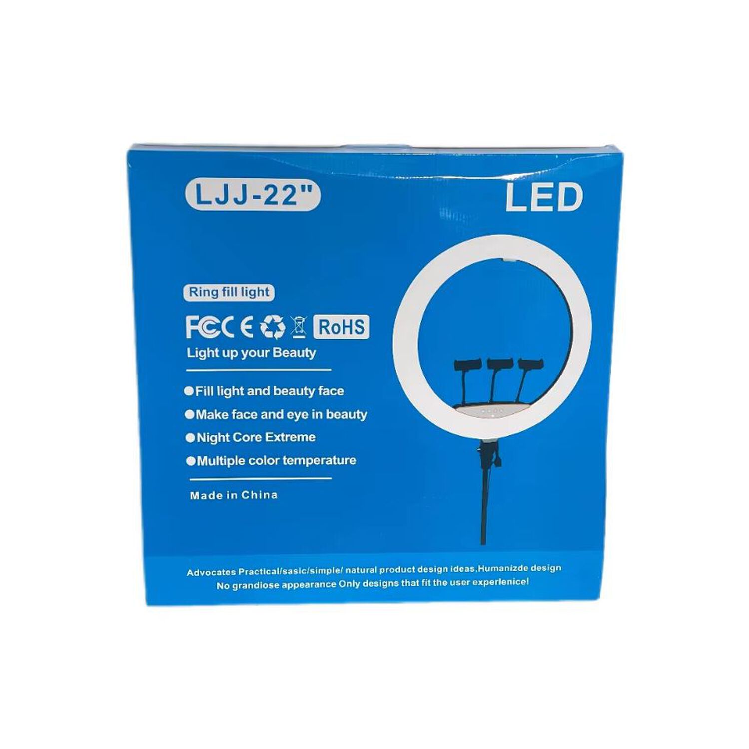 Aro De Luz Led Profesional Tripode Control Remoto 22 Pulgadas image number 1.0