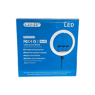Aro De Luz Led Profesional Tripode Control Remoto 22 Pulgadas