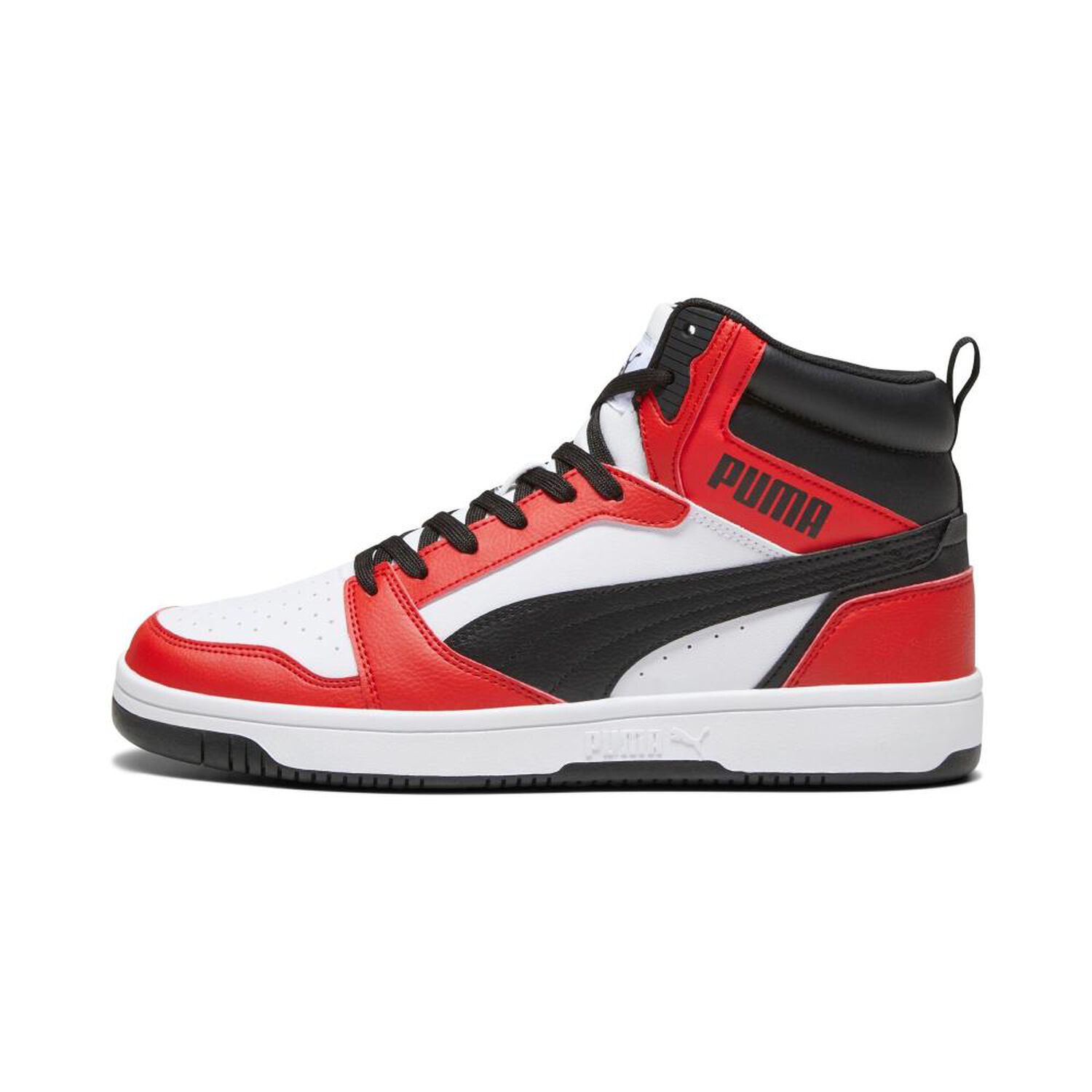 Zapatilla Urbana Hombre Puma Rebound V6 Rojo/blanco image number 2.0
