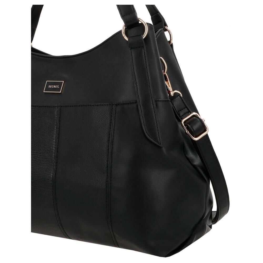 Cartera De Hombro Secret Pretoria Sc6 L Negro image number 4.0