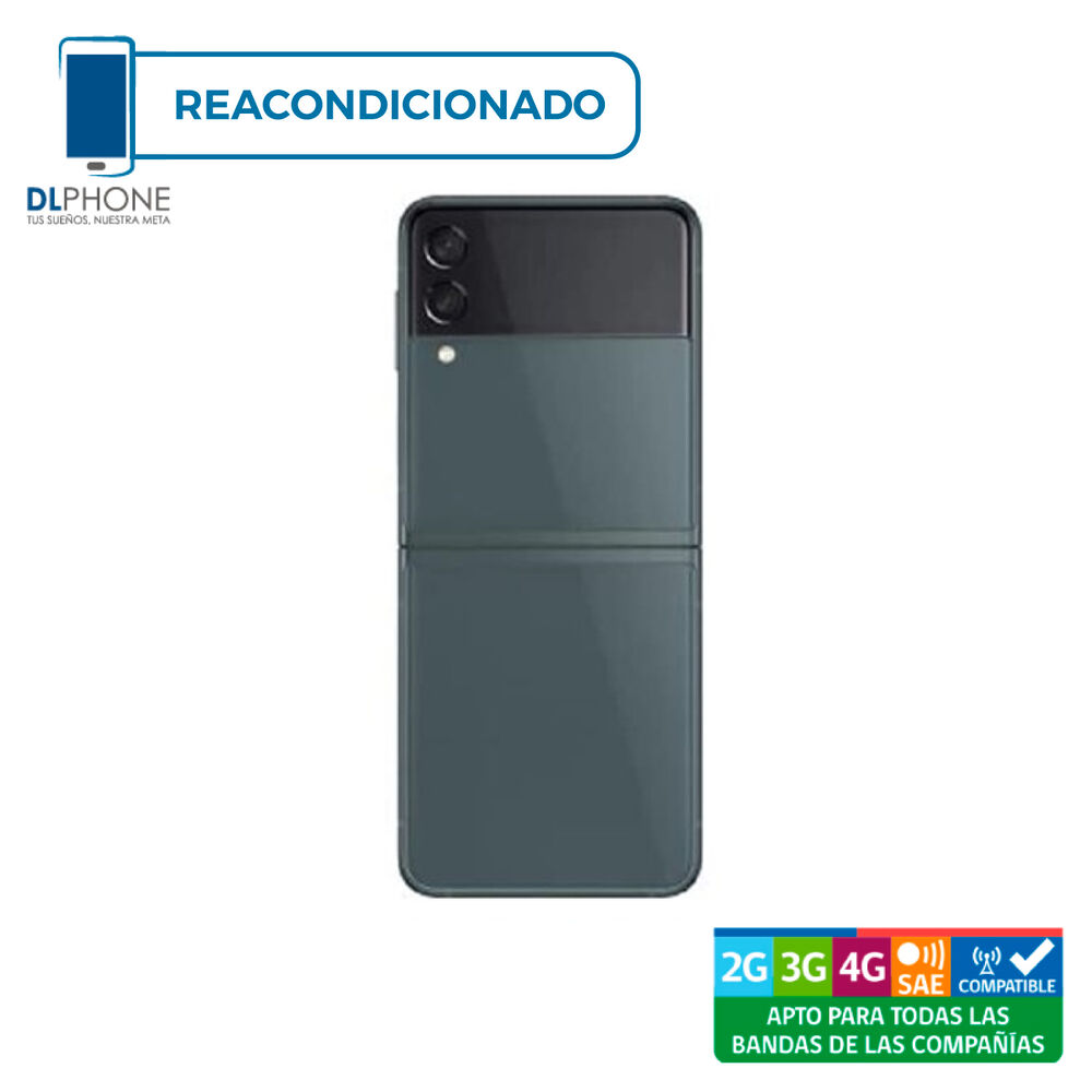 Samsung Galaxy Z Flip 3 256gb Verde Reacondicionado image number 2.0