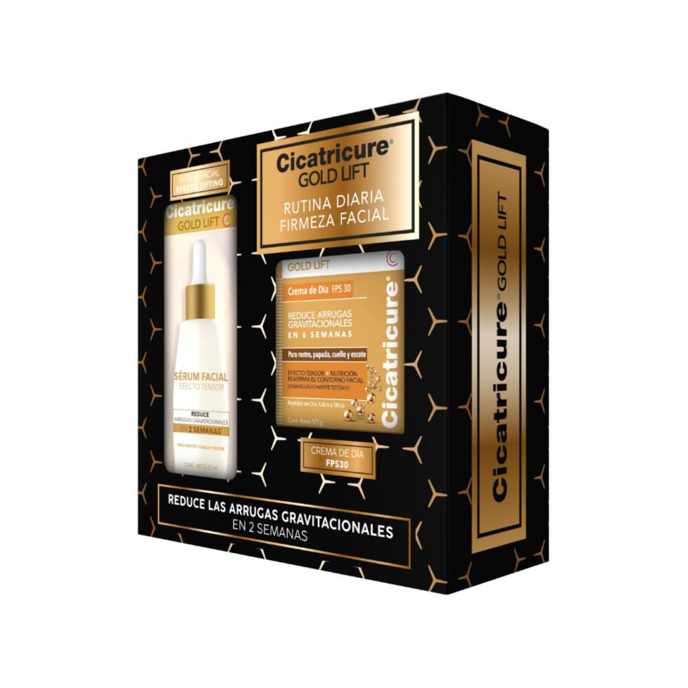 Pack Cicatricure Gold Lift Crema Día 50 Gr + Serum 27 Ml image number 2.0