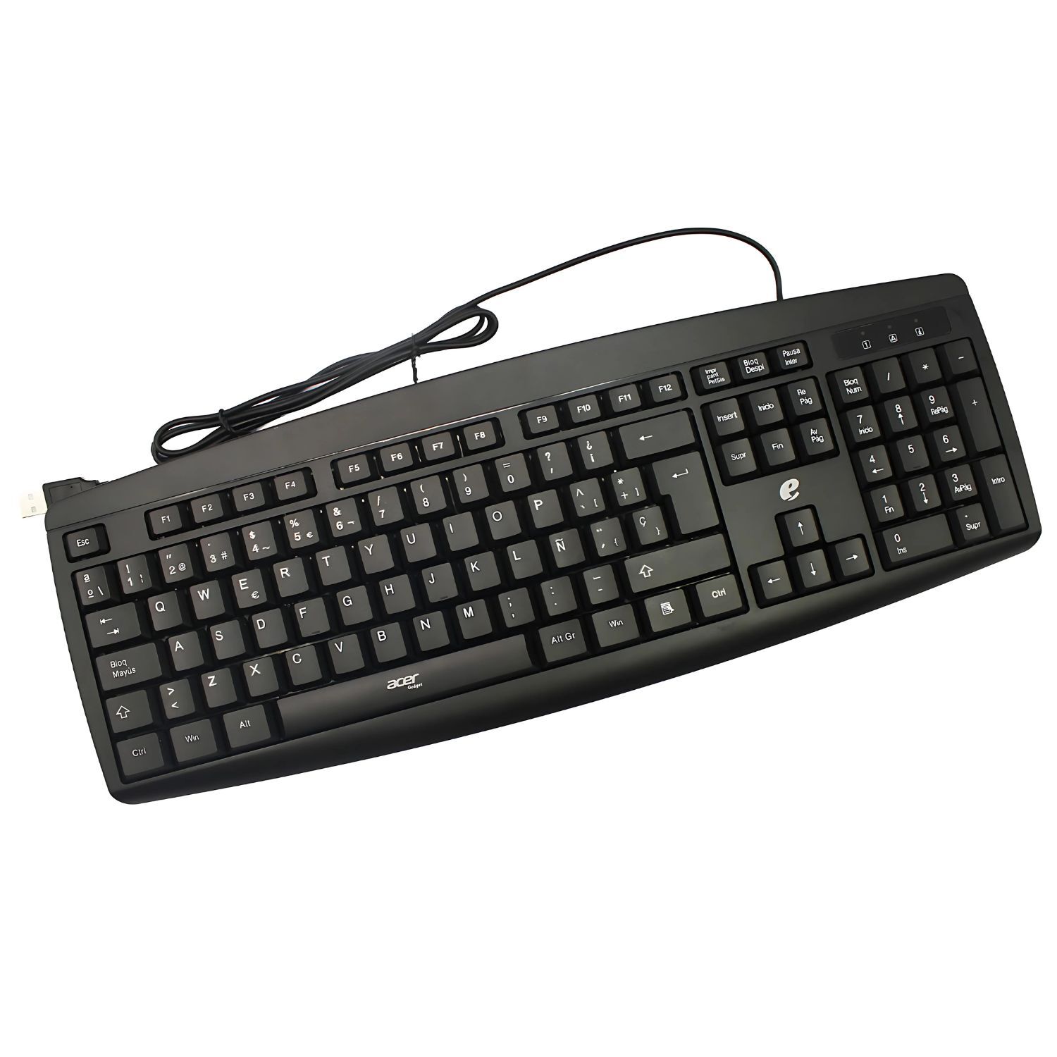 Kit Teclado + Mouse Acer Usb Acer Eak040 Colores - Ps image number 0.0
