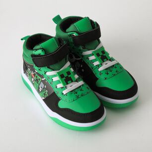Zapatilla Infantil Con Luces Minecraft