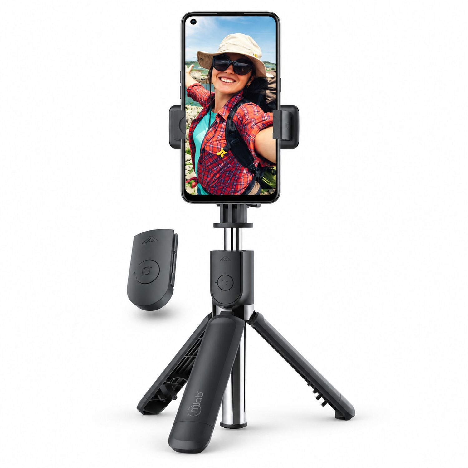 Soporte Kit Selfie Tripode Bluetooth (4en1) Multiprop&oacute;sito image number 0.0