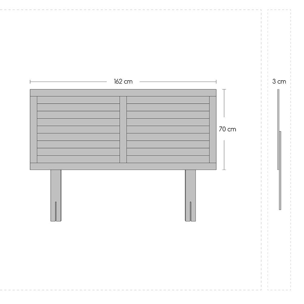Cama Europea Celta Castello / 2 Plazas / Base Normal + Respaldo image number 6.0