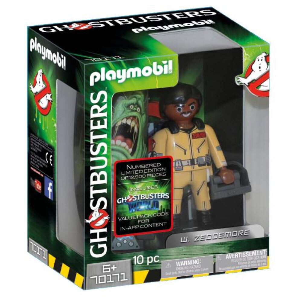 Figura De Película Playmobil Ghostbusters W. Zeddemore image number 0.0