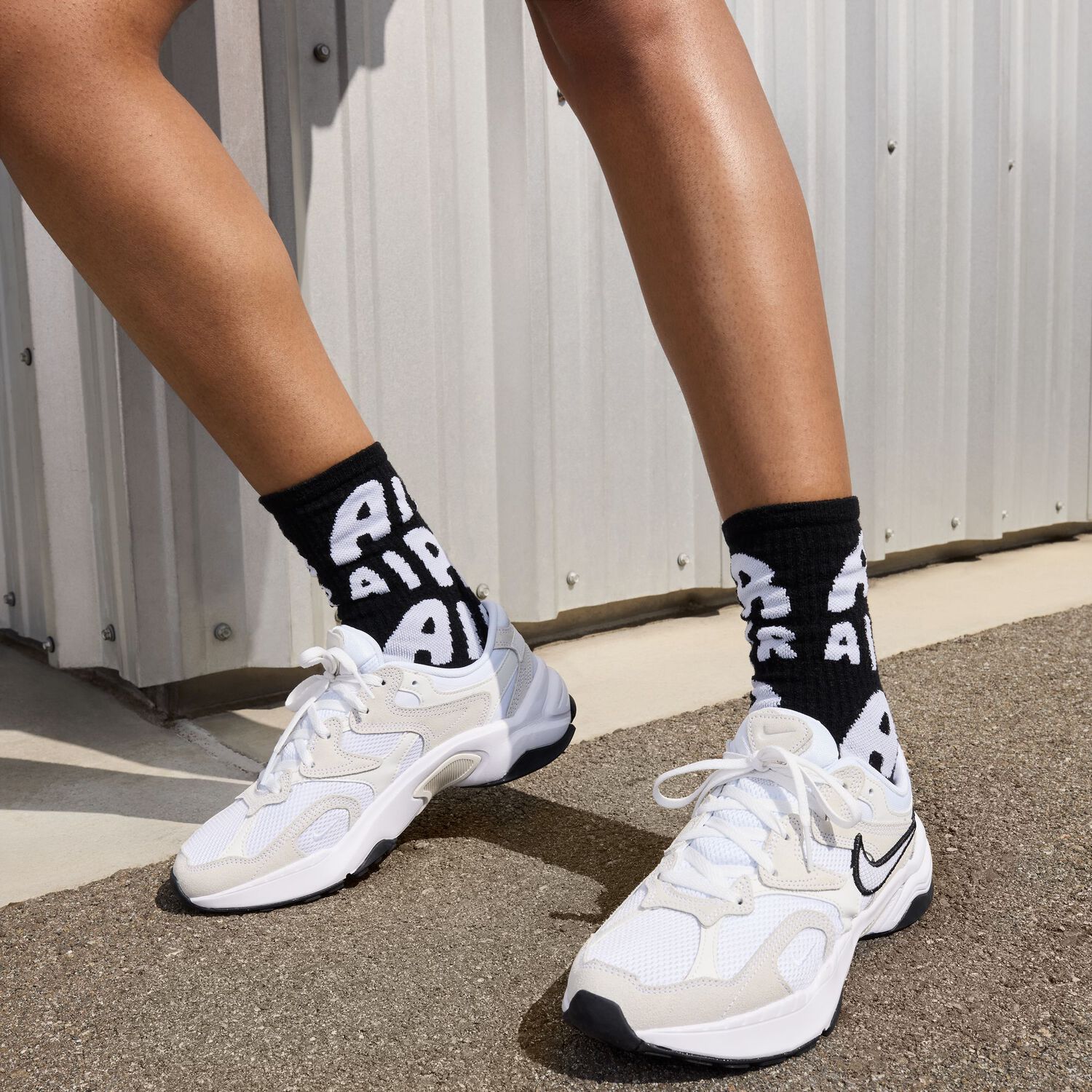 Zapatilla Urbana Mujer Nike Al8 Blanco image number 5.0