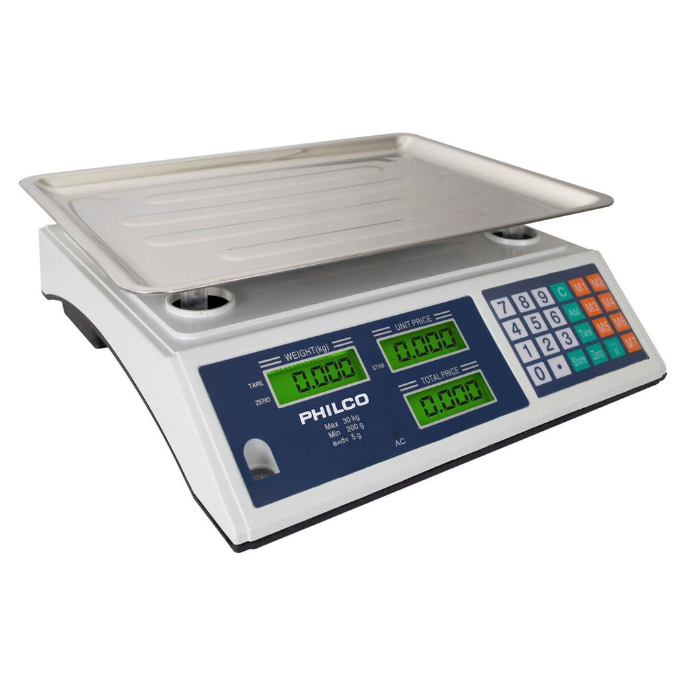 Pesa Balanza Tipo Almacén Digital Pro Pymes 40kg Max 841 image number 0.0