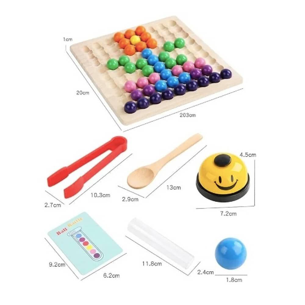 Juguete Sensorial Montessori Motricidad Fina Para Ni&ntilde;os image number 3.0