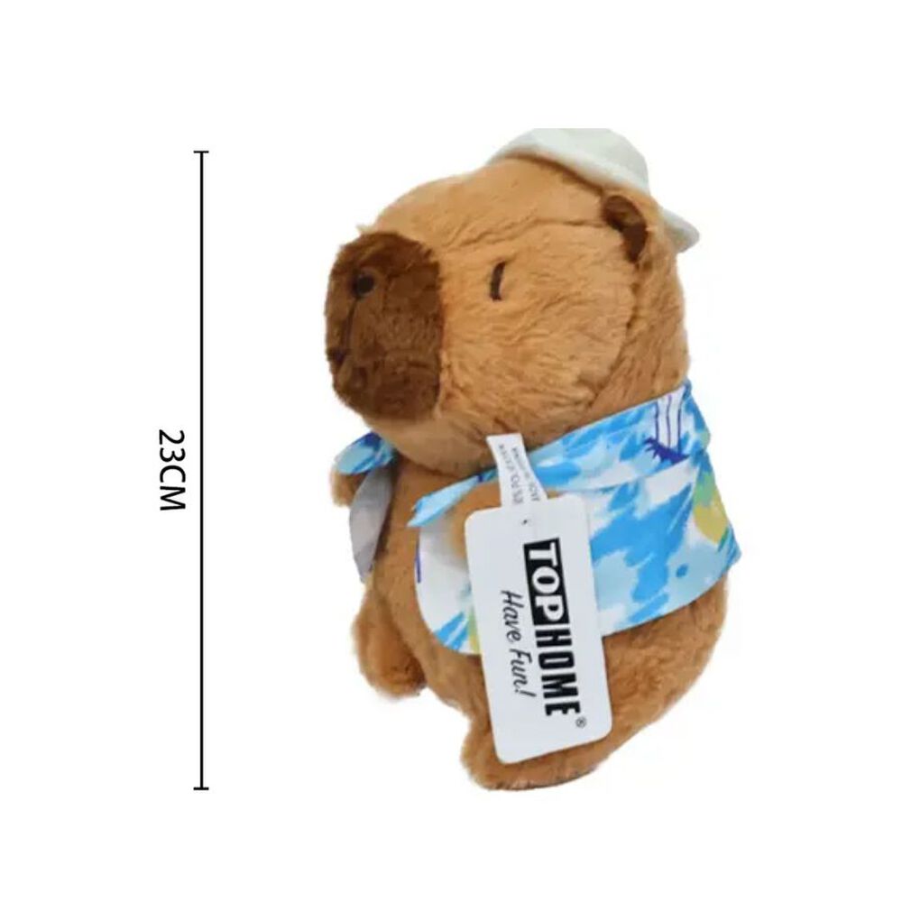 Peluche Capibara Hawaii 23cm image number 1.0