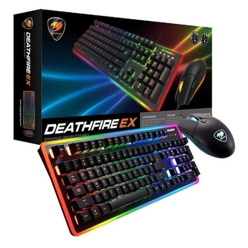 Kit Gamer Teclado Mecánico Mouse Cougar Deathfire Ex Rgb image number 5.0