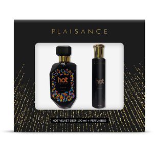 Set De Perfumería Hot Velvet Deep Plaisance / 100 Ml + 30 Ml / Eau De Parfum + Perfumero Plaisance