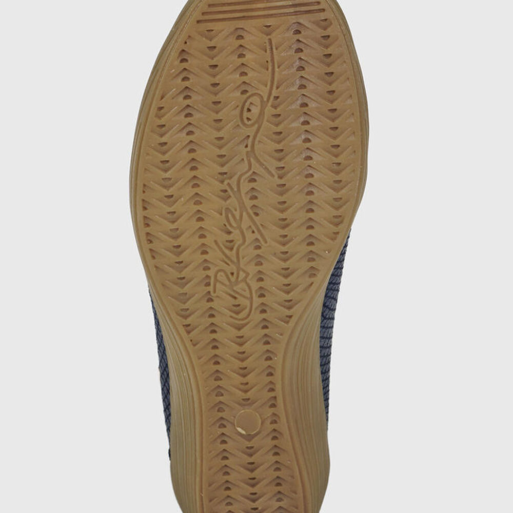 Mocasín Cuero Helen Azul Snake image number 6.0