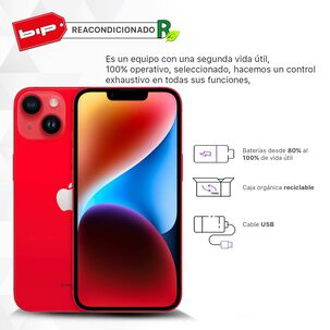 Iphone 14 Plus 128gb - Red - Reacondicionado -grado A