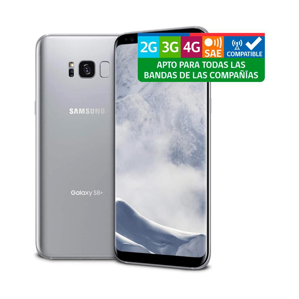 Smartphone Samsung S8+ Reacondicionado Plata / 64 Gb / Liberado image number 2.0
