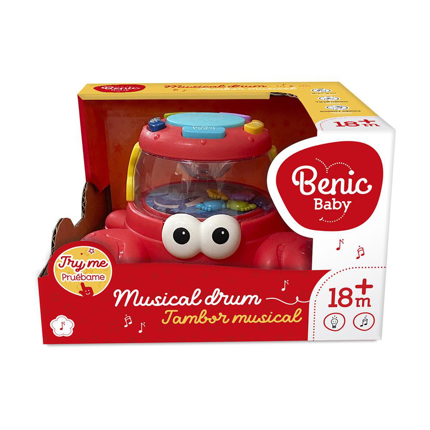 Tambor Musical Benic Baby image number 0.0