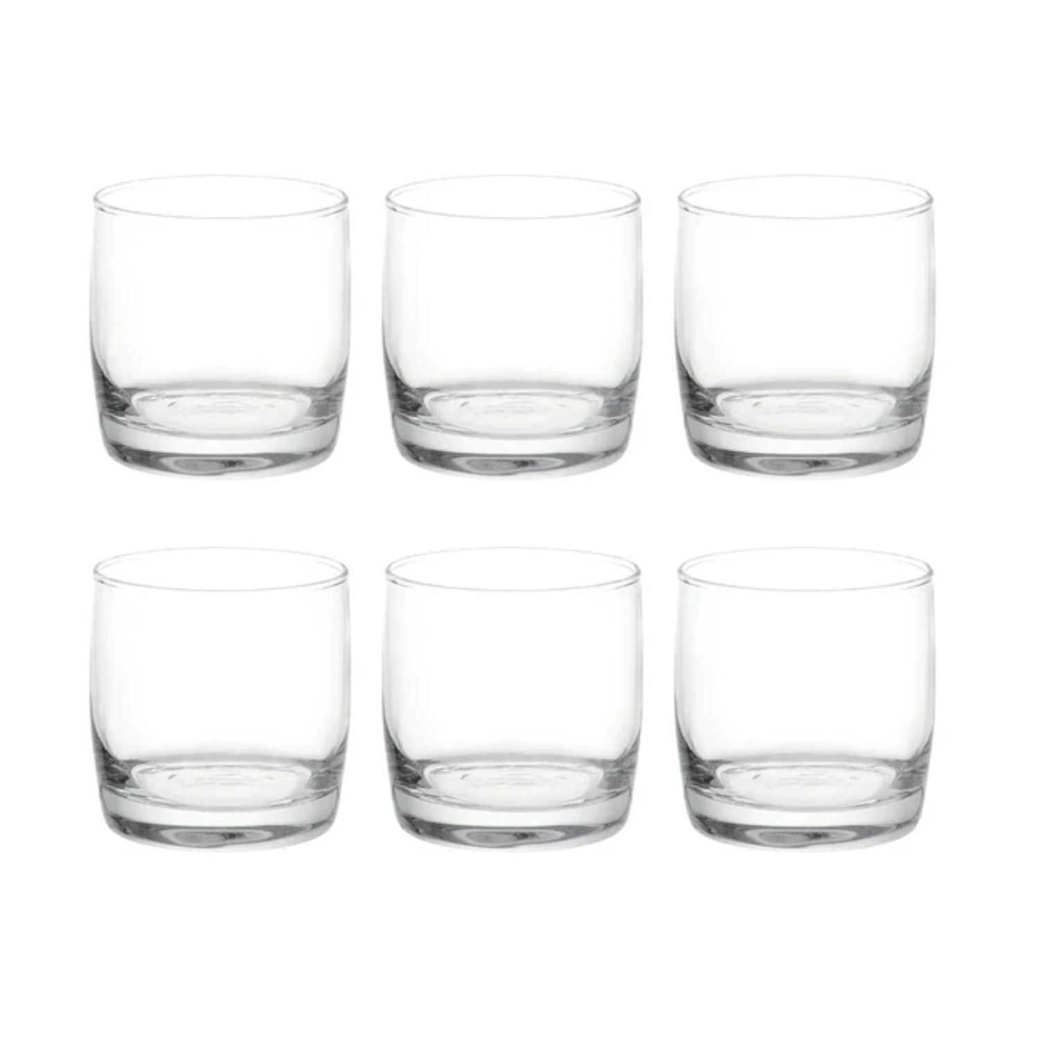 Set 6 Vasos Bajos Modelo Monterrey Transparente De 296ml image number 0.0