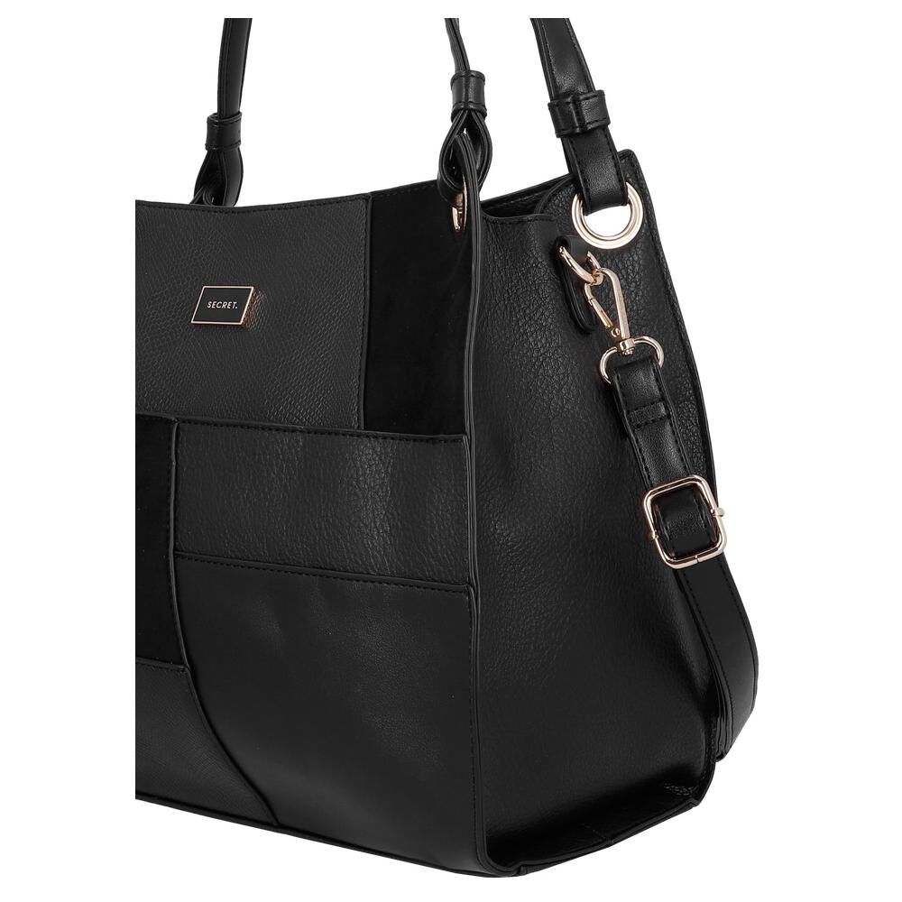 Cartera De Hombro Secret Cracovia St6 L Negro image number 4.0