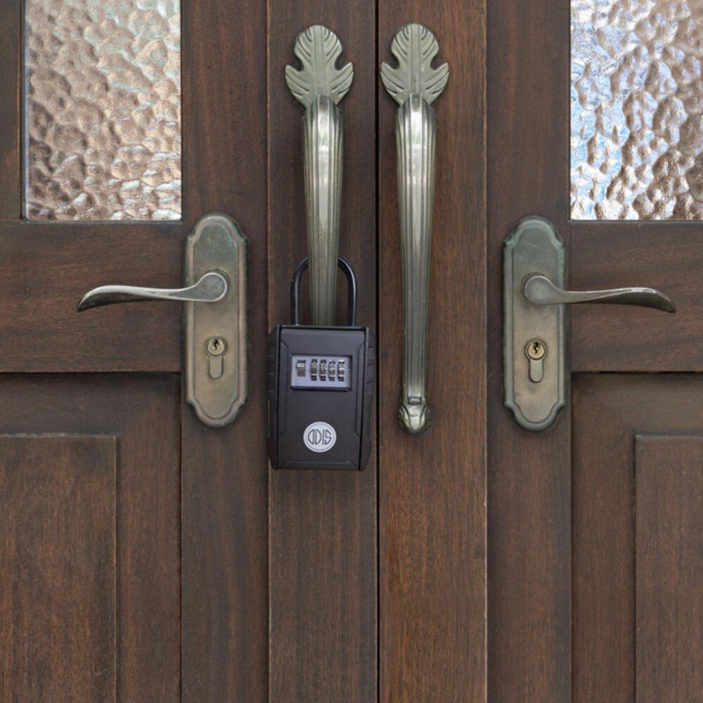 Caja Guarda Llaves L Gancho Con Clave 120x89x44mm image number 2.0