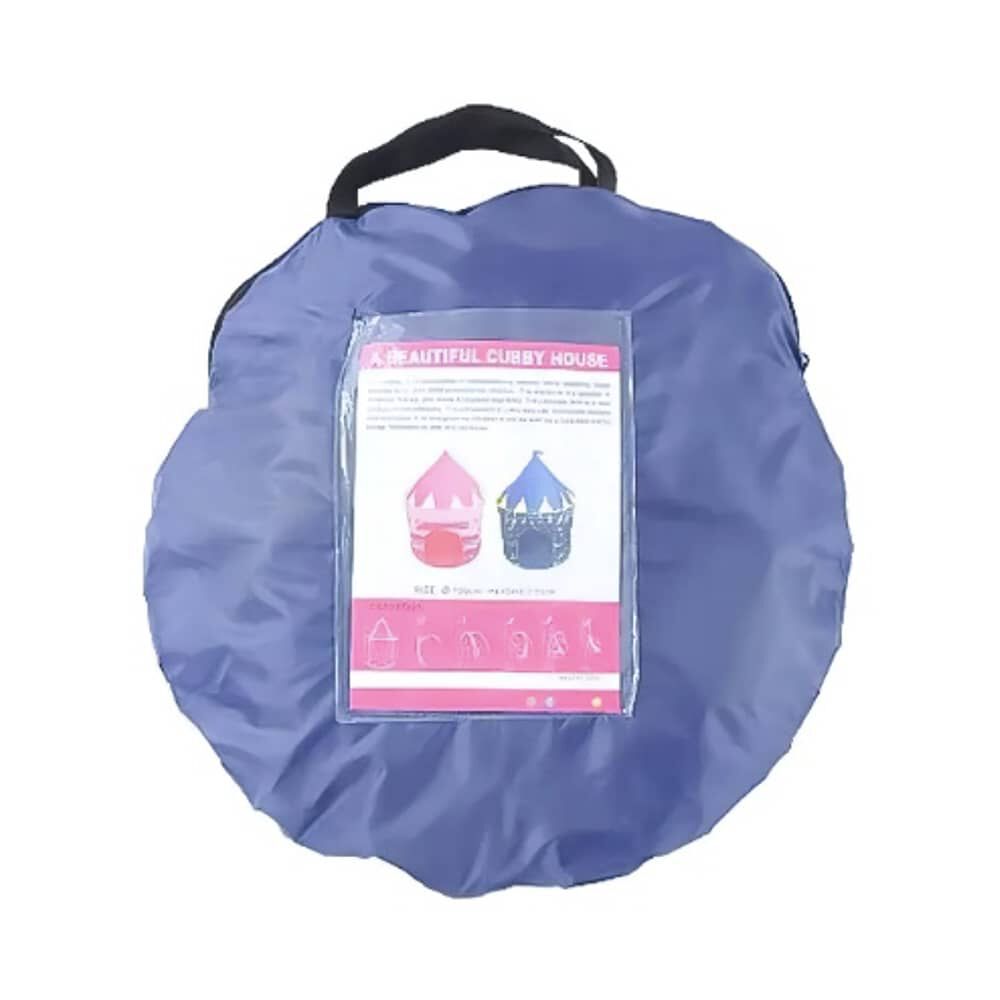 Carpa Castillo Ni&ntilde;a Y Ni&ntilde;o Infantil Juegos Juguetes Color Azul image number 1.0