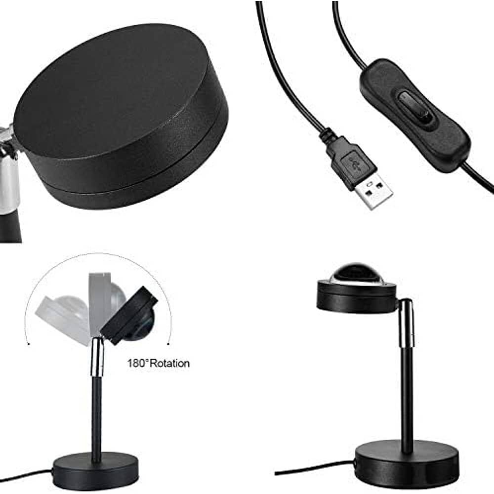 Lampara Sunset Sun Rainbow Proyecci&oacute;n Puesta De Sol Premium image number 5.0