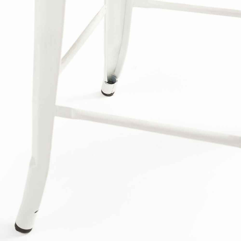 Pack 4 Piso Metal Tolix Blanco image number 4.0