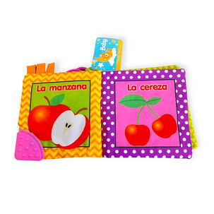 Libro Sensorial Tela Estimulaci&oacute;n Visual Juguete Bebe