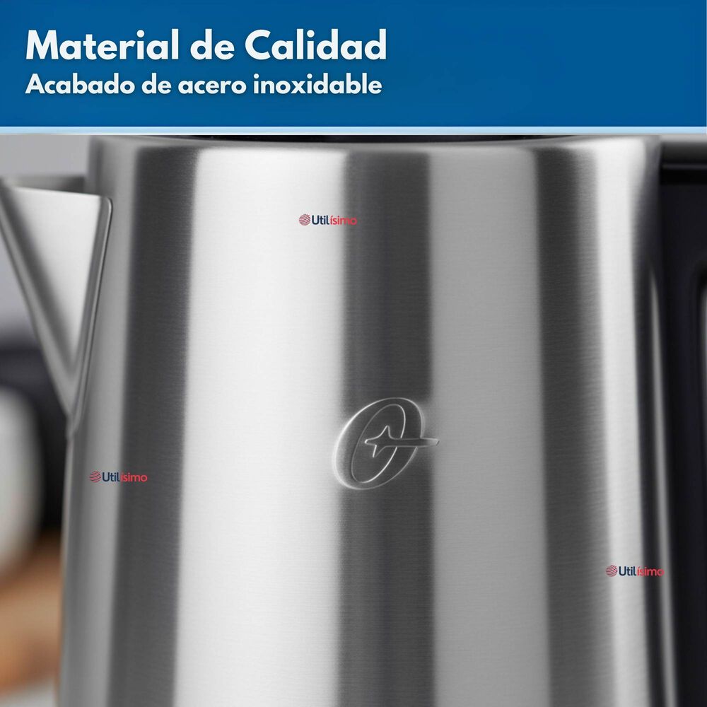 Hervidor El&eacute;ctrico Oster De Acero Inoxidable 1.7 Lt Bvstke671 image number 3.0