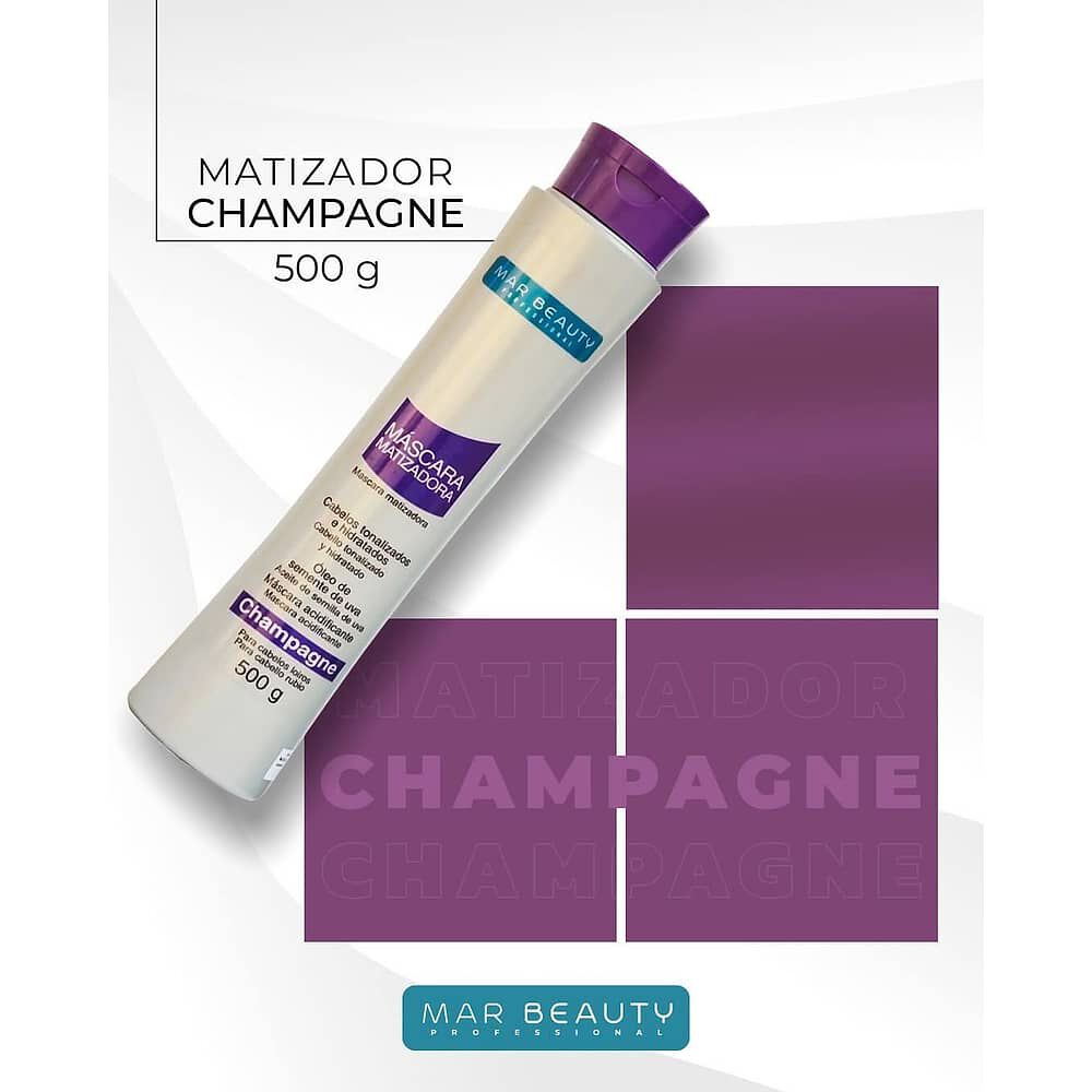 Mascara Matizadora Champagne De 500g Mar Beauty image number 3.0