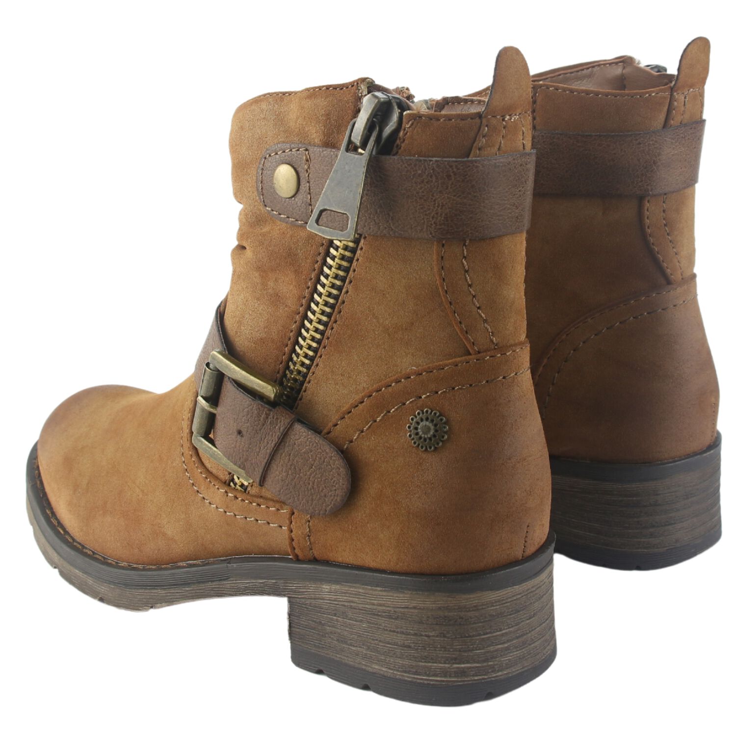 Botin Chalada Mujer Torri-11 Camel Casual image number 5.0