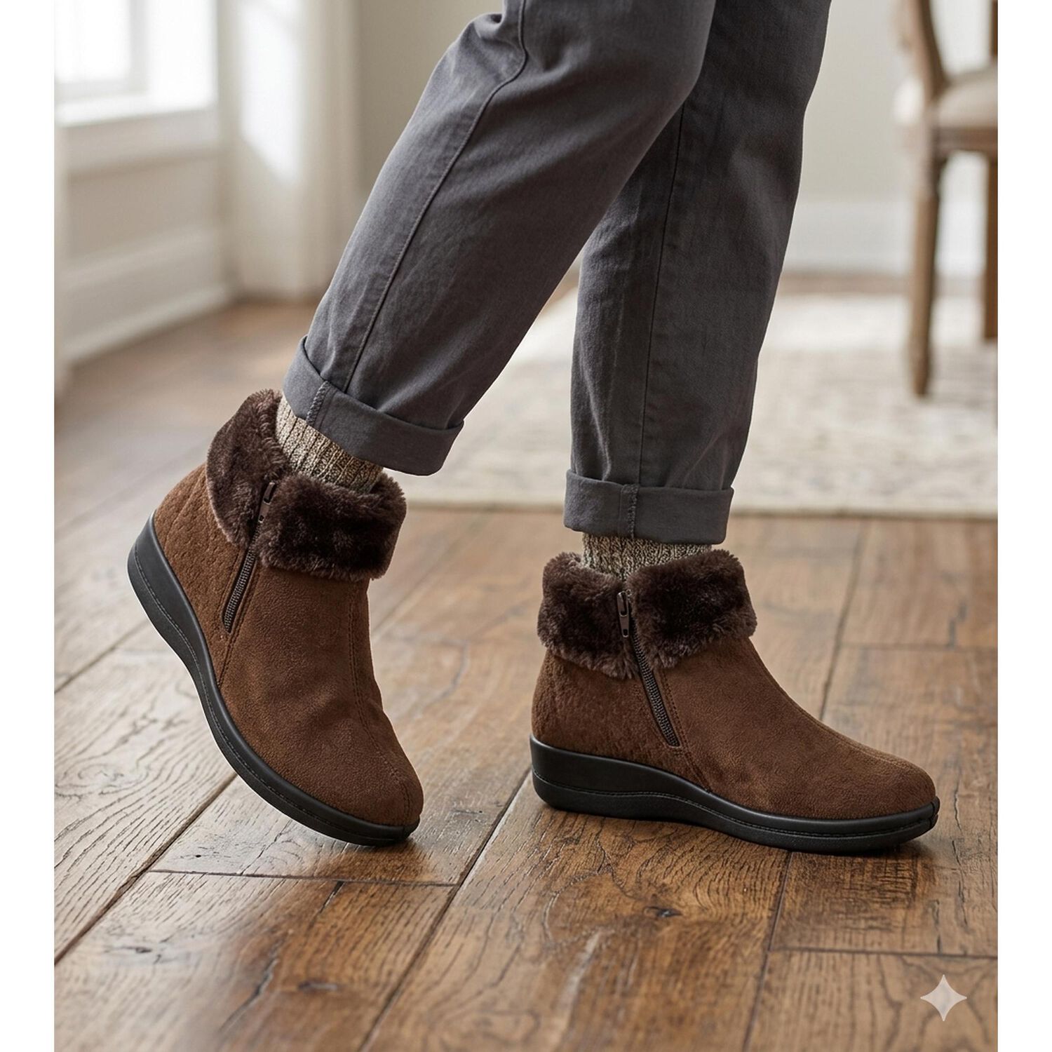 Botin Confort Thane Cafe Passer image number 5.0