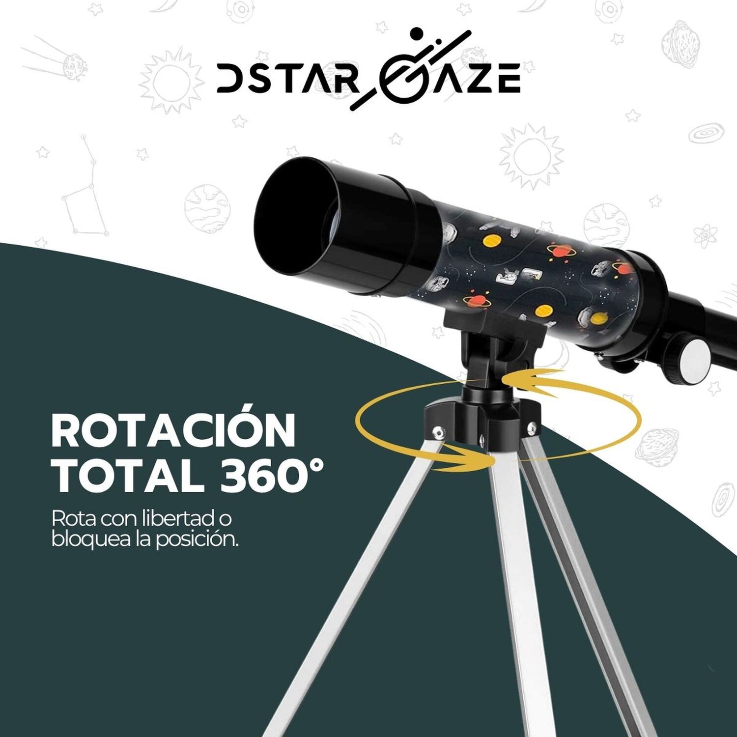 Telescopio Astron&oacute;mico Profesional F36050m Dise&ntilde;o Espacial image number 5.0