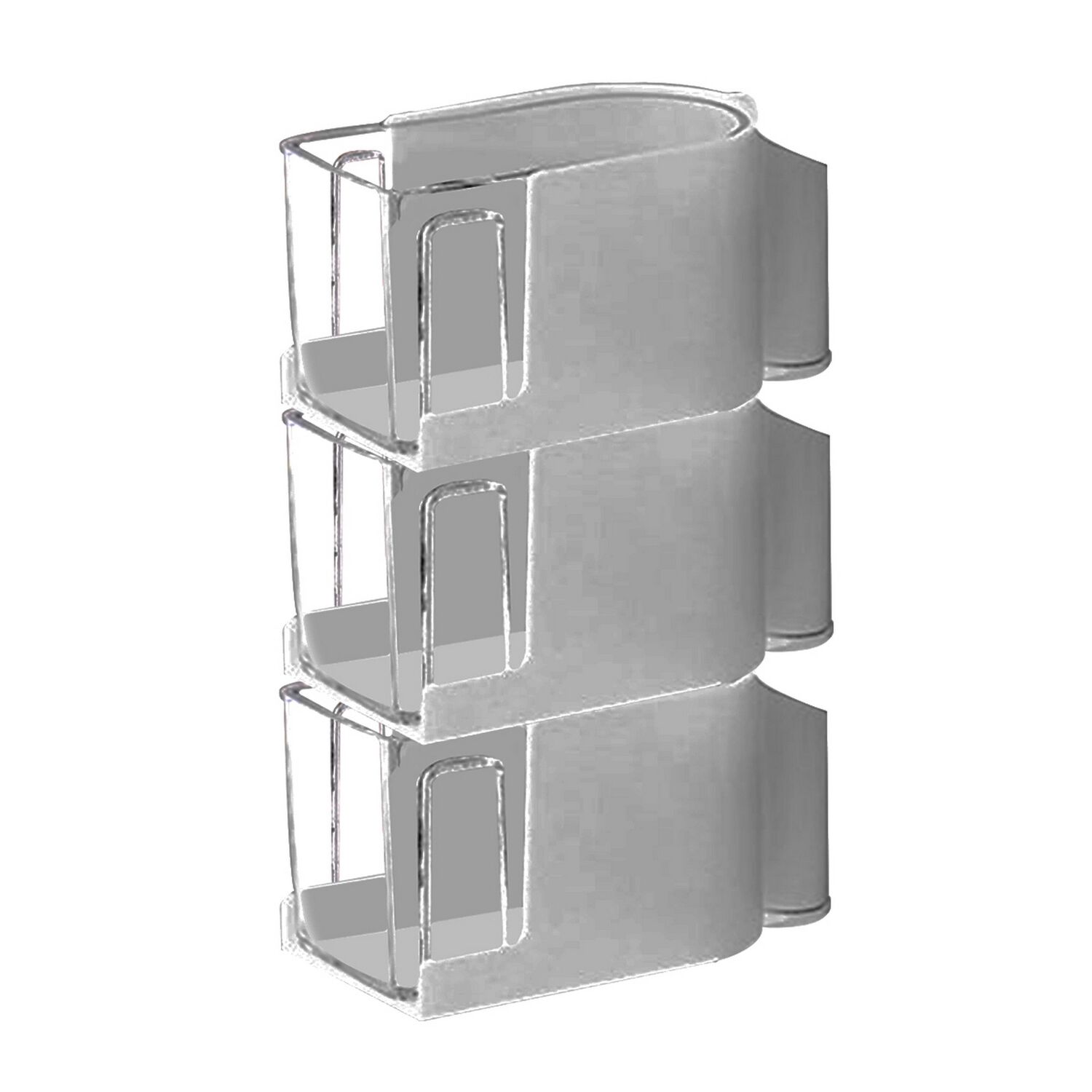 Caja Condimentos Cocina 3 Compartimientos Pared image number 0.0