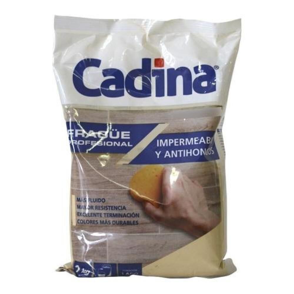 Frague Fluido Gris 1kg Impermeable Antihongos Cadina image number 0.0