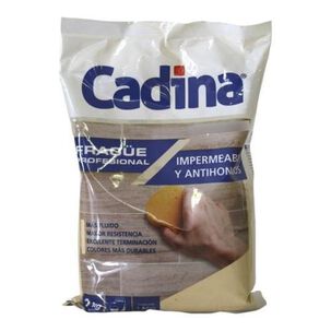 Frague Fluido Gris 1kg Impermeable Antihongos Cadina