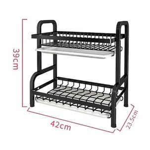 Secador Escurridor De Loza Platos 2 Niveles