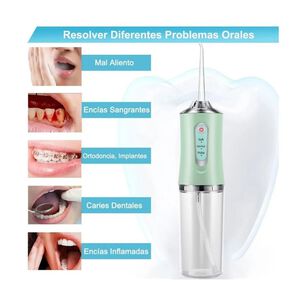 Irrigador Bucal Dental Port&aacute;til Limpiador Inal&aacute;mbrico Usb