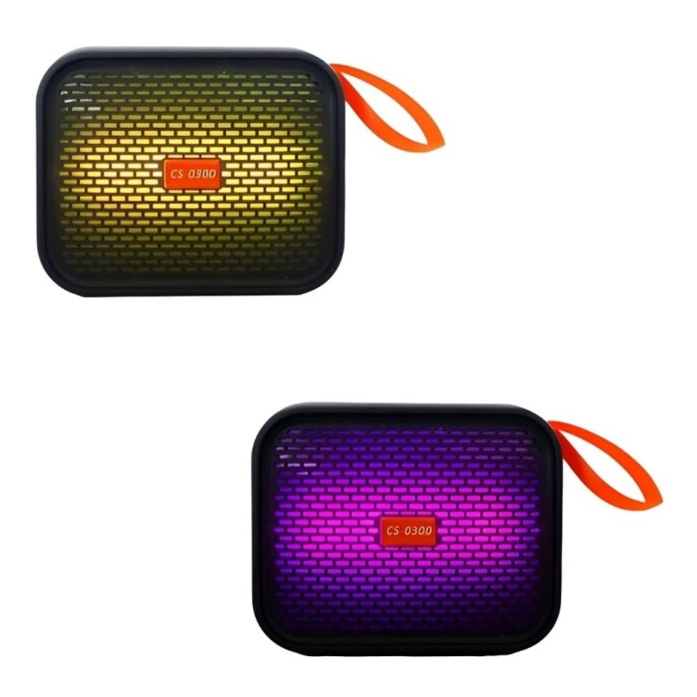 Parlante Recargable Bluetooth Modcs-0300 Con Luzusbtf Unicolor image number 1.0