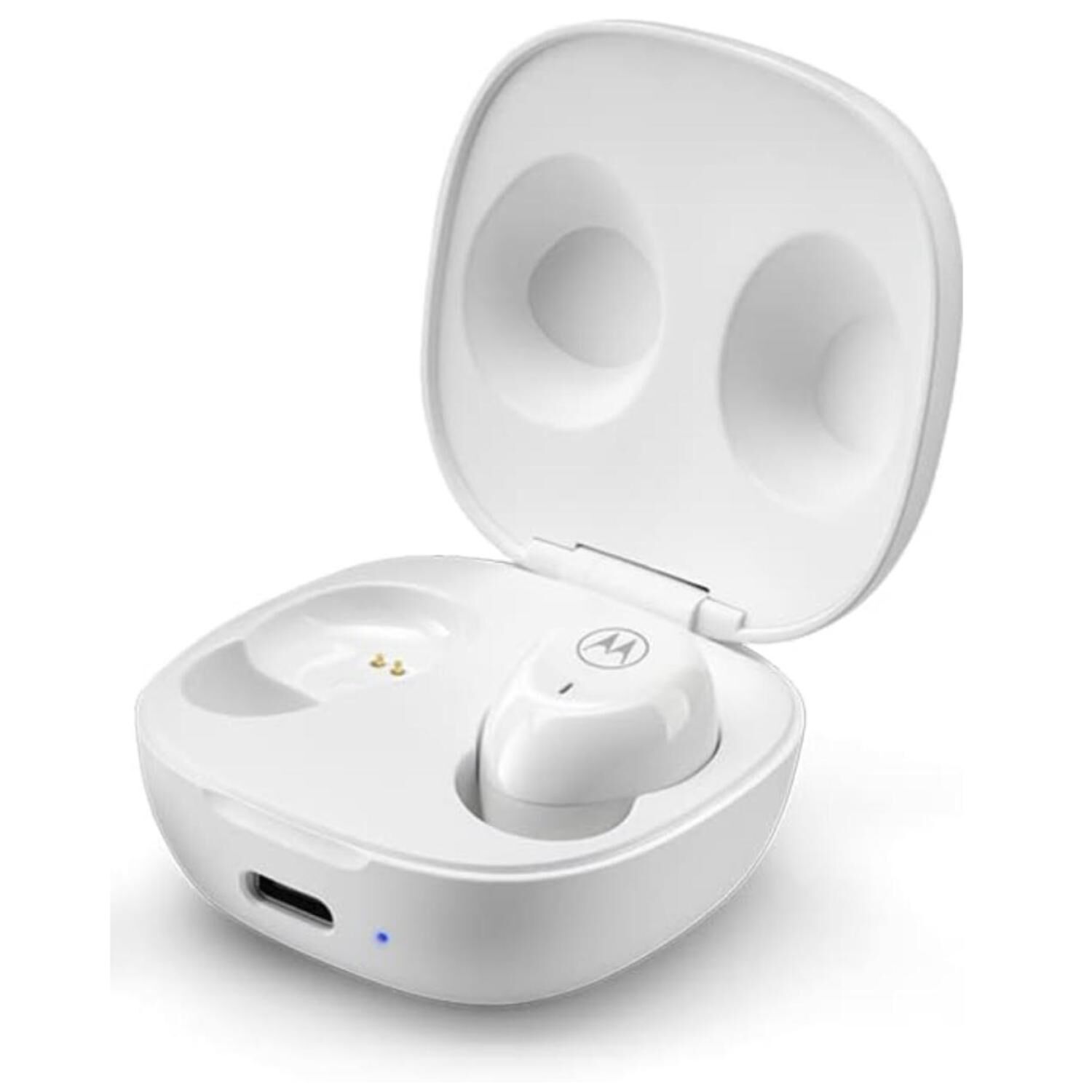Audifonos Bluetooth Tw Ipx5 Recargables Moto Buds 105 Blanco image number 0.0