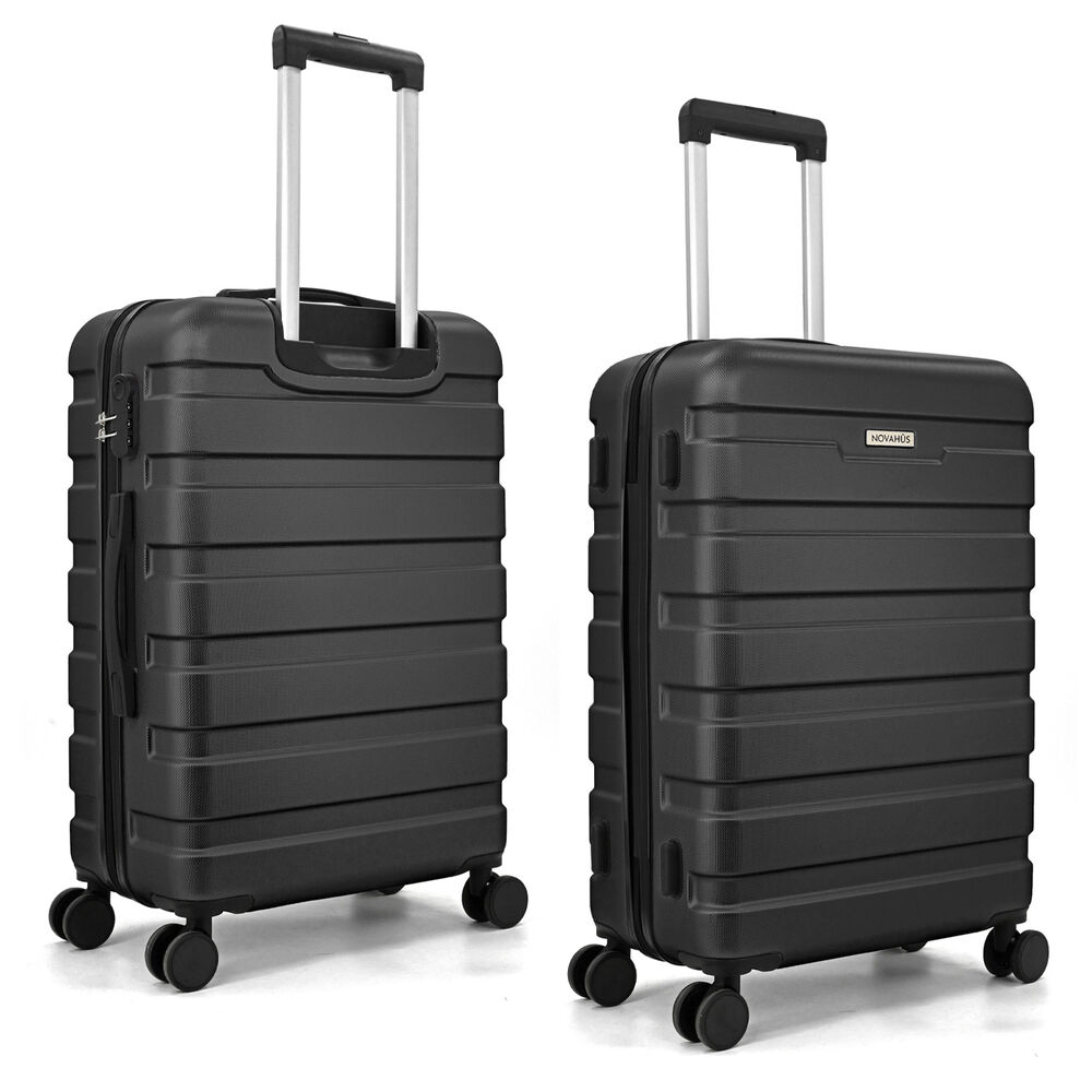 Maleta R&iacute;gida Danubio L 23 Kg Negra image number 3.0